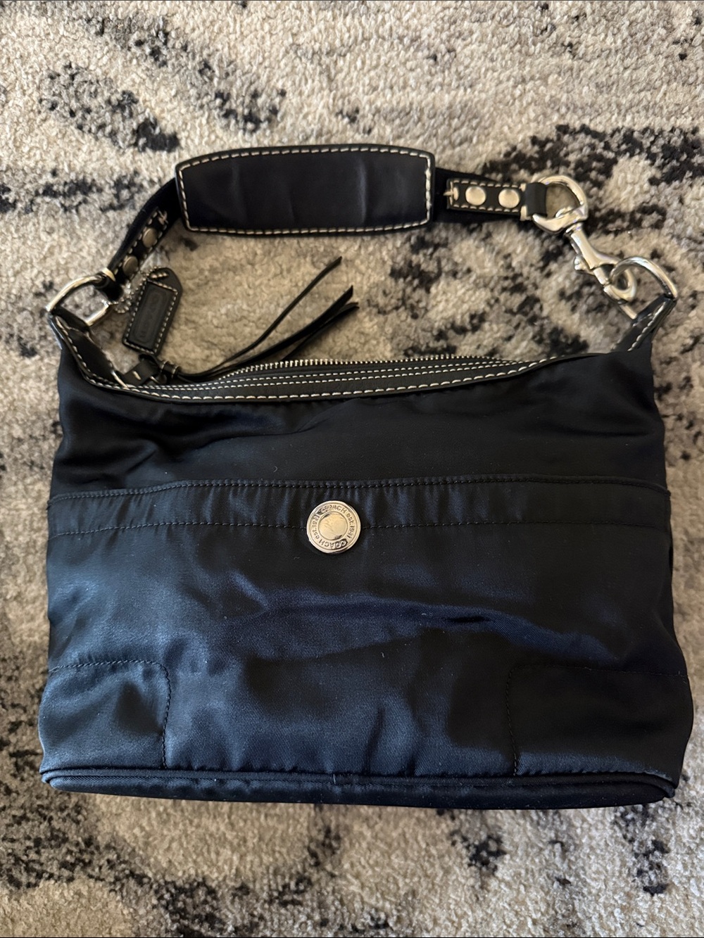 Authentic vintage nylon Coach Purse